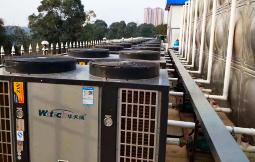 許昌職業教育園區600噸熱水項目