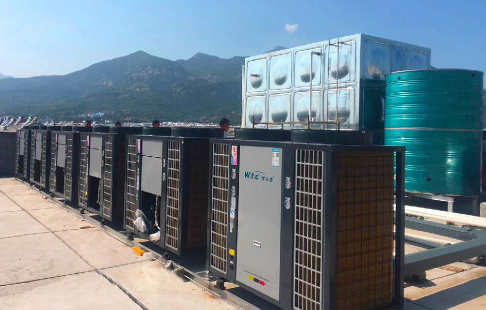 山東服裝職業(yè)學院334噸熱水項目