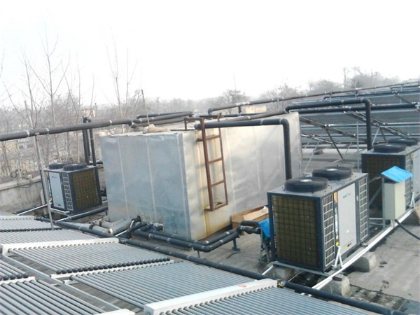 節能又環保，工廠空氣能熱泵熱水設備